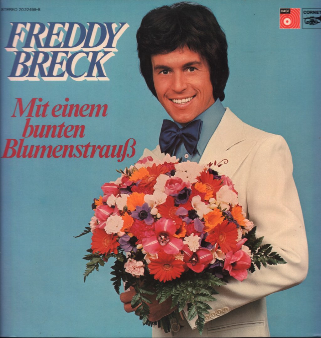 Freddy Breck - Mit Einem Bunten Blumenstrauss - Lp