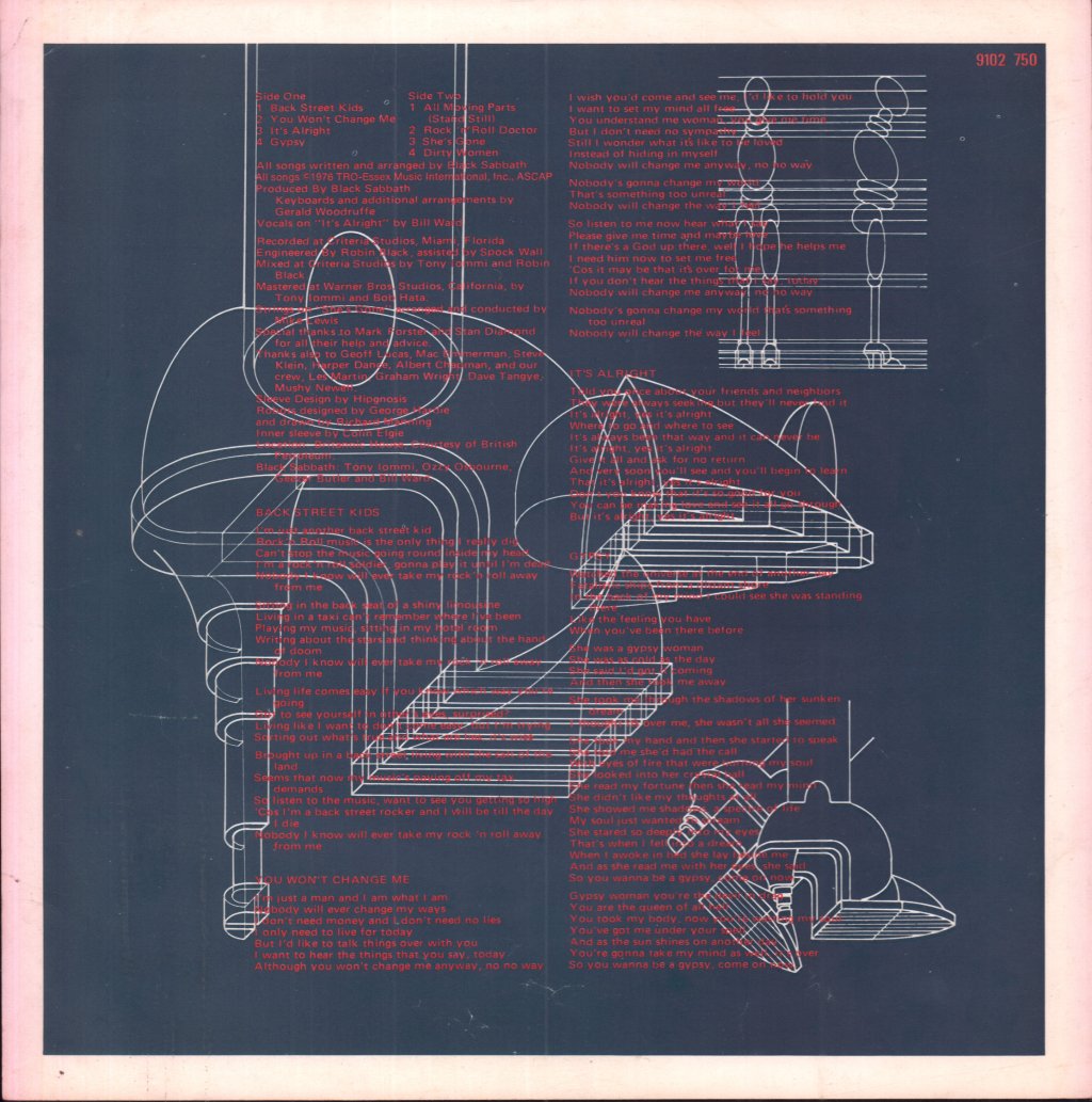 Black Sabbath - Technical Ecstasy - Lp