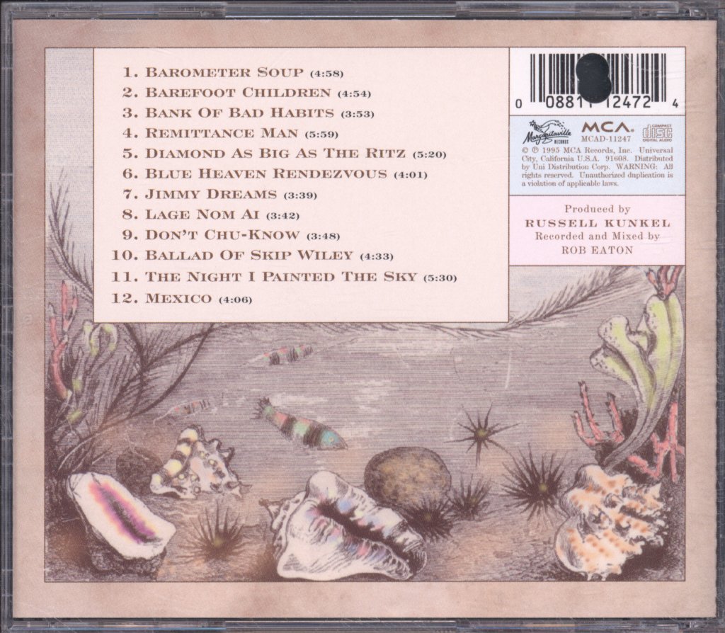Jimmy Buffett - Barometer Soup - Cd