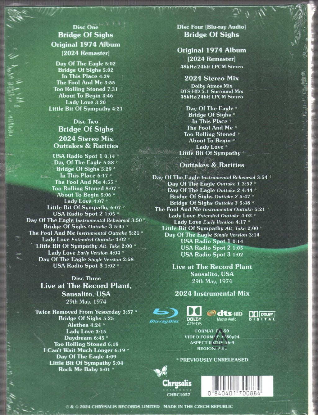 Robin Trower - Bridge Of Sighs - Cd Set