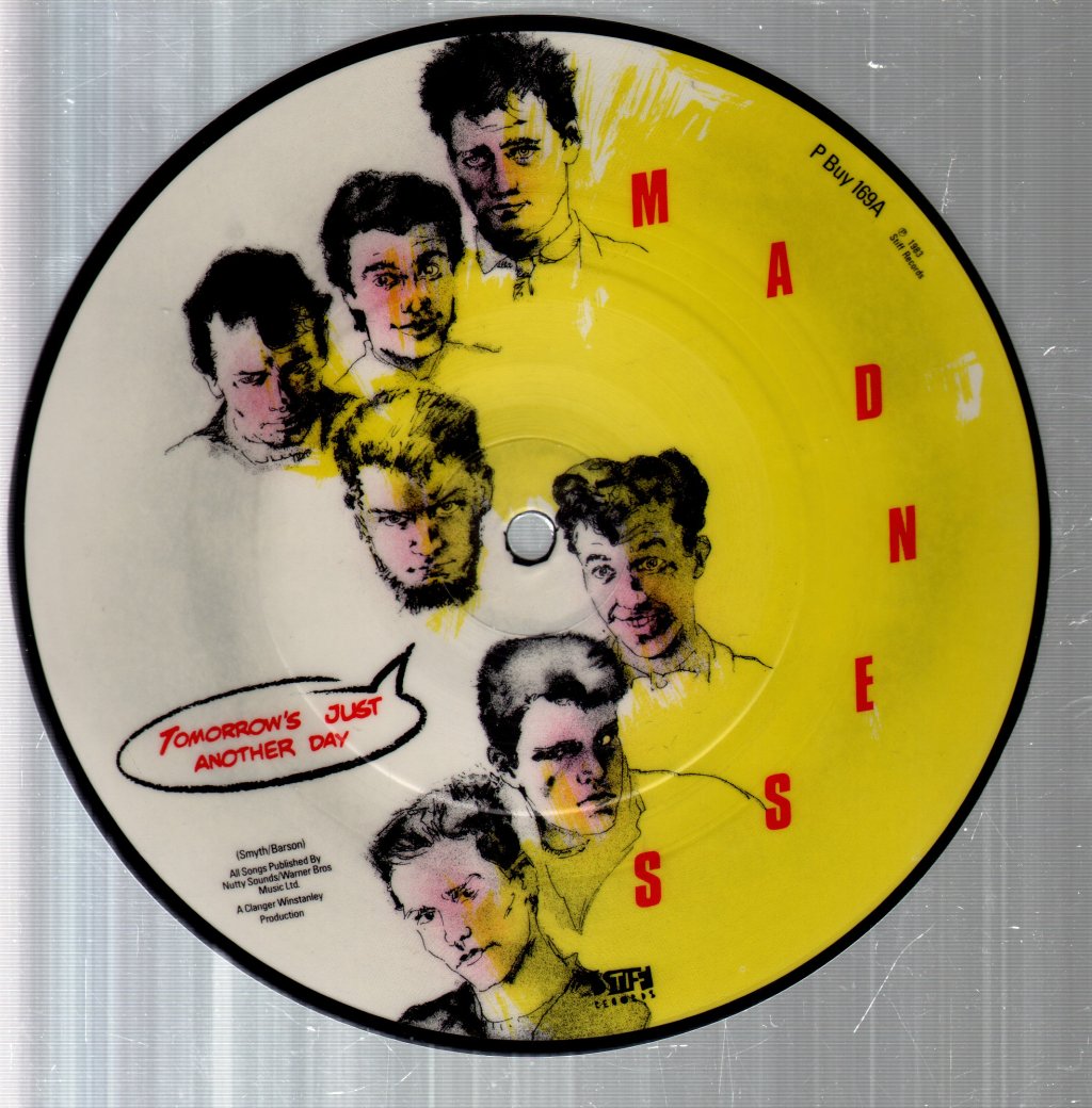 Madness - Tomorrow's Just Another Day - 7 Inch