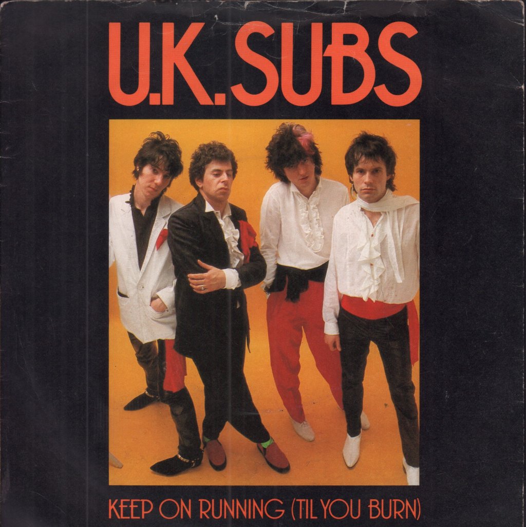 UK Subs - Keep On Running - 7 Inch