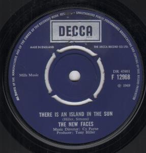 New Faces - There Is An Island In The Sun - 7 Inch
