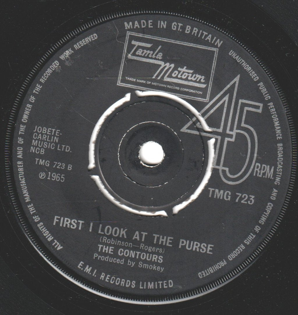 Contours - Just A Little Misunderstanding - 7 Inch