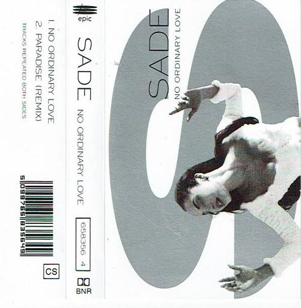 Sade - No Ordinary Love - Cassette
