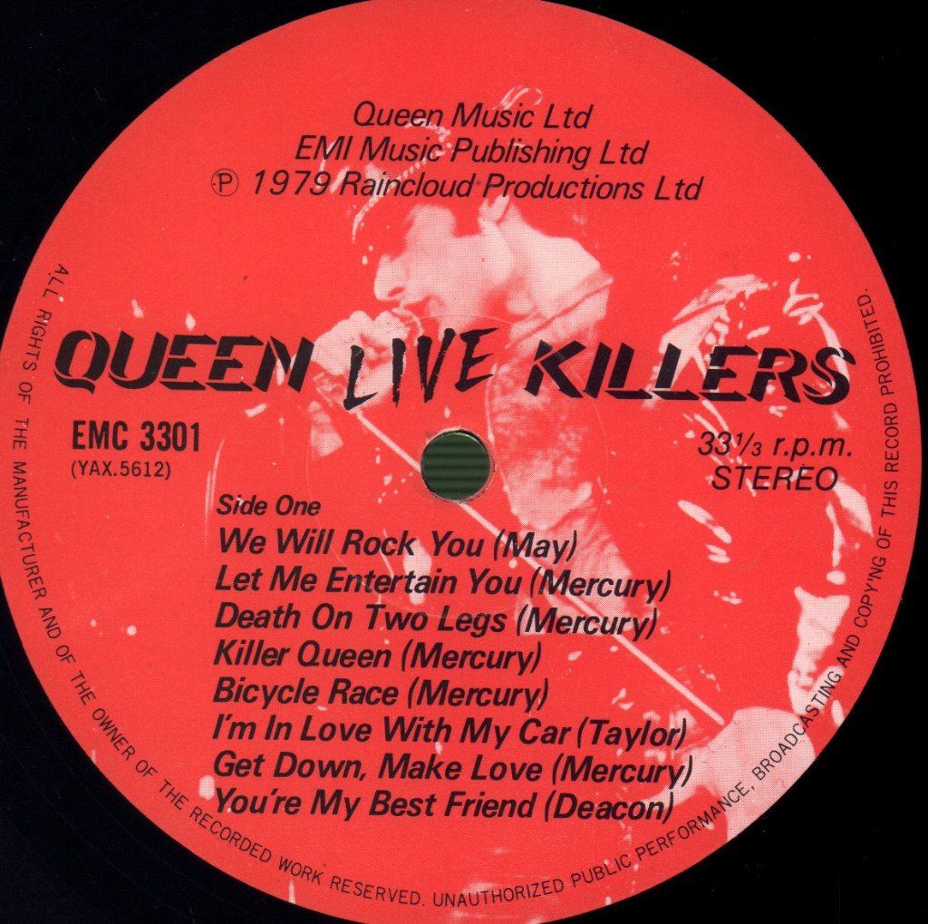 Queen - Live Killers - Double Lp