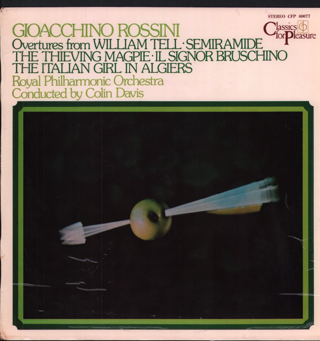 Colin Davis / Royal Philharmonic Orchestra - Rossini Overtures - Lp