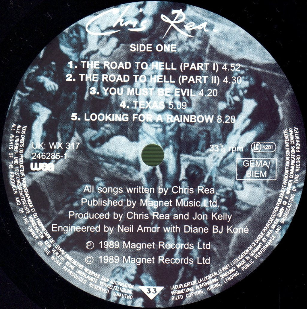 Chris Rea - Road To Hell - Lp