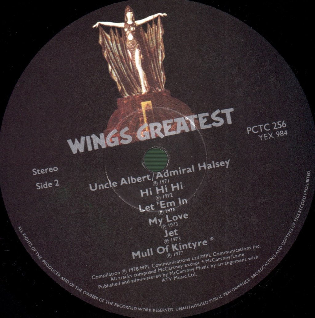 Wings - Greatest - Lp