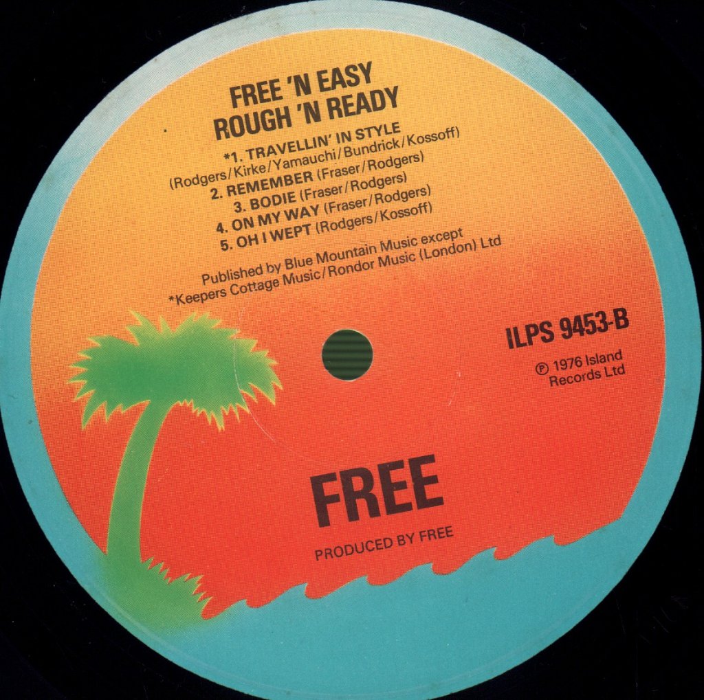 Free - Free & Easy, Rough & Ready - Lp