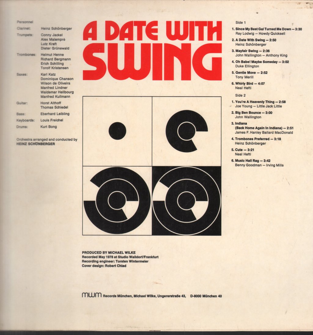 Main Stream Power Band - A Date With Swing - Lp
