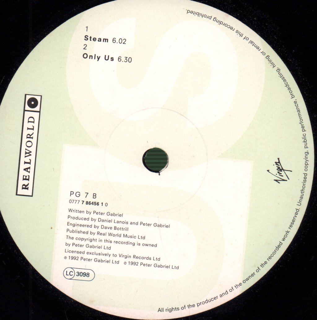 Peter Gabriel - Us - Double Lp