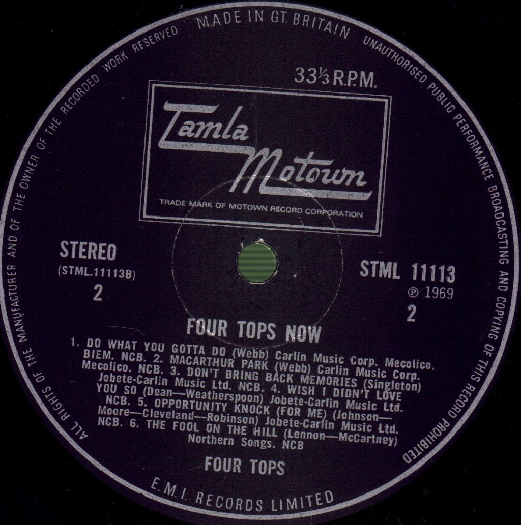 Four Tops - Four Tops Now! - Lp