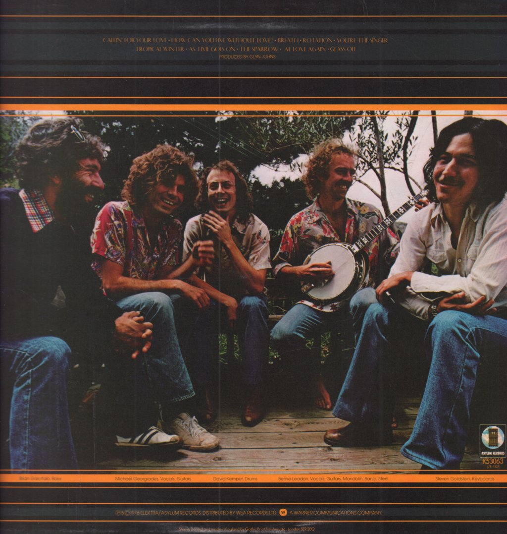 Bernie Leadon Michael Georgiades Band - Natural Progressions - Lp