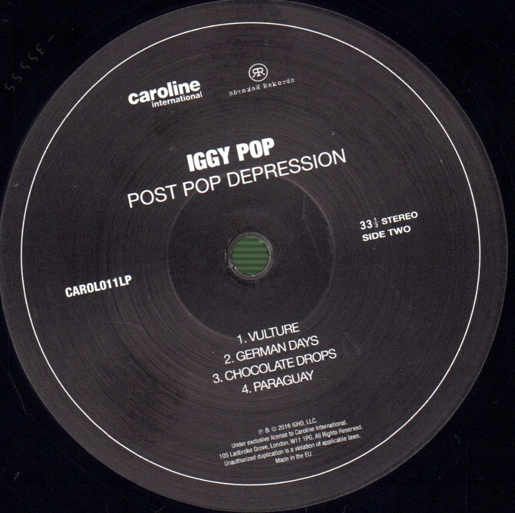 Iggy Pop - Post Pop Depression - Lp – Vinyl Tap