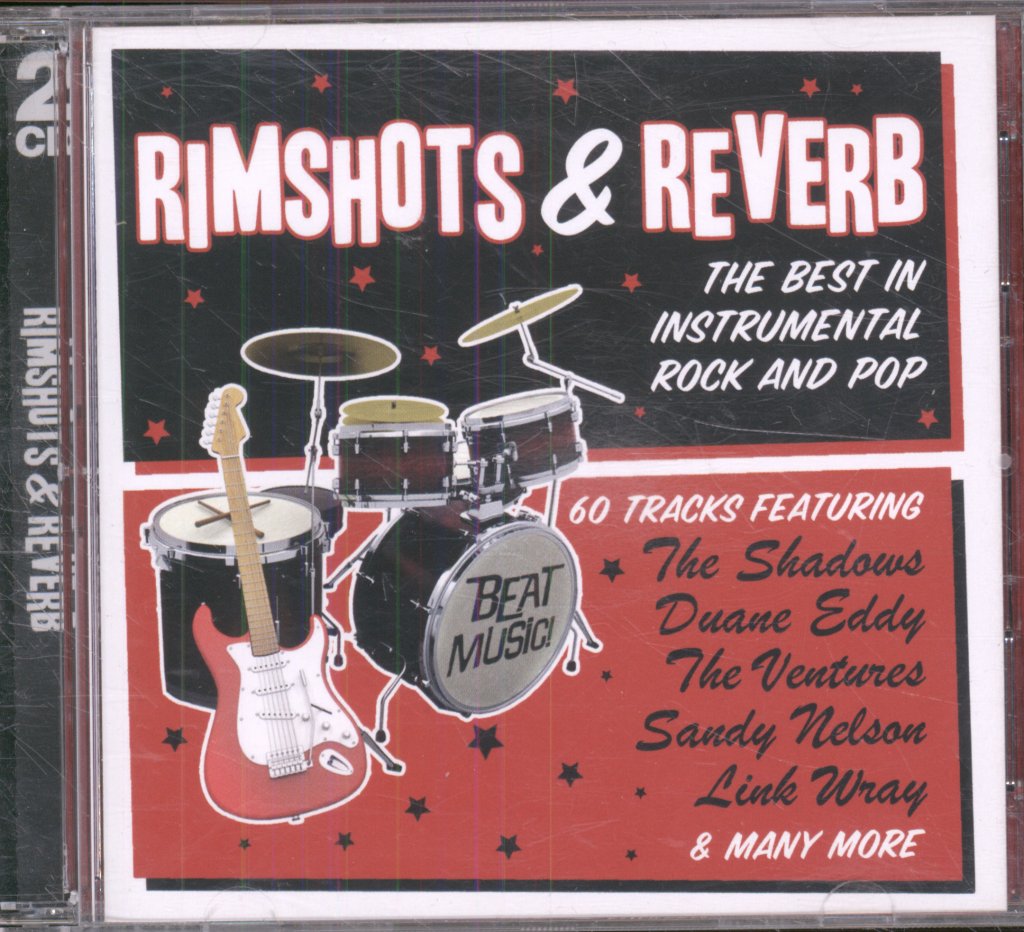 Various Artists - Rimshots & Reverb (The Best In Instrumental Rock And Pop) - Double Cd