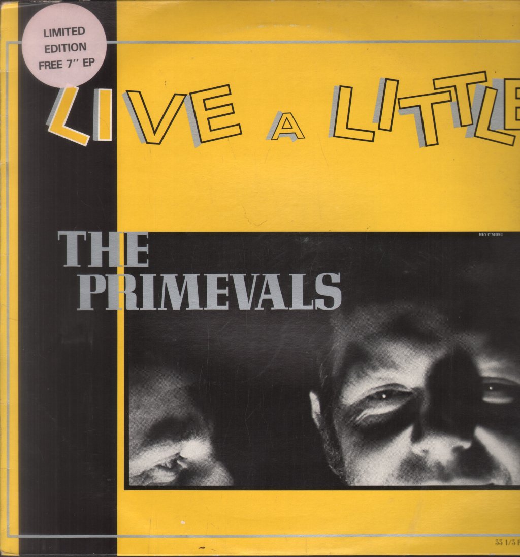 Primevals - Live A Little - Lp