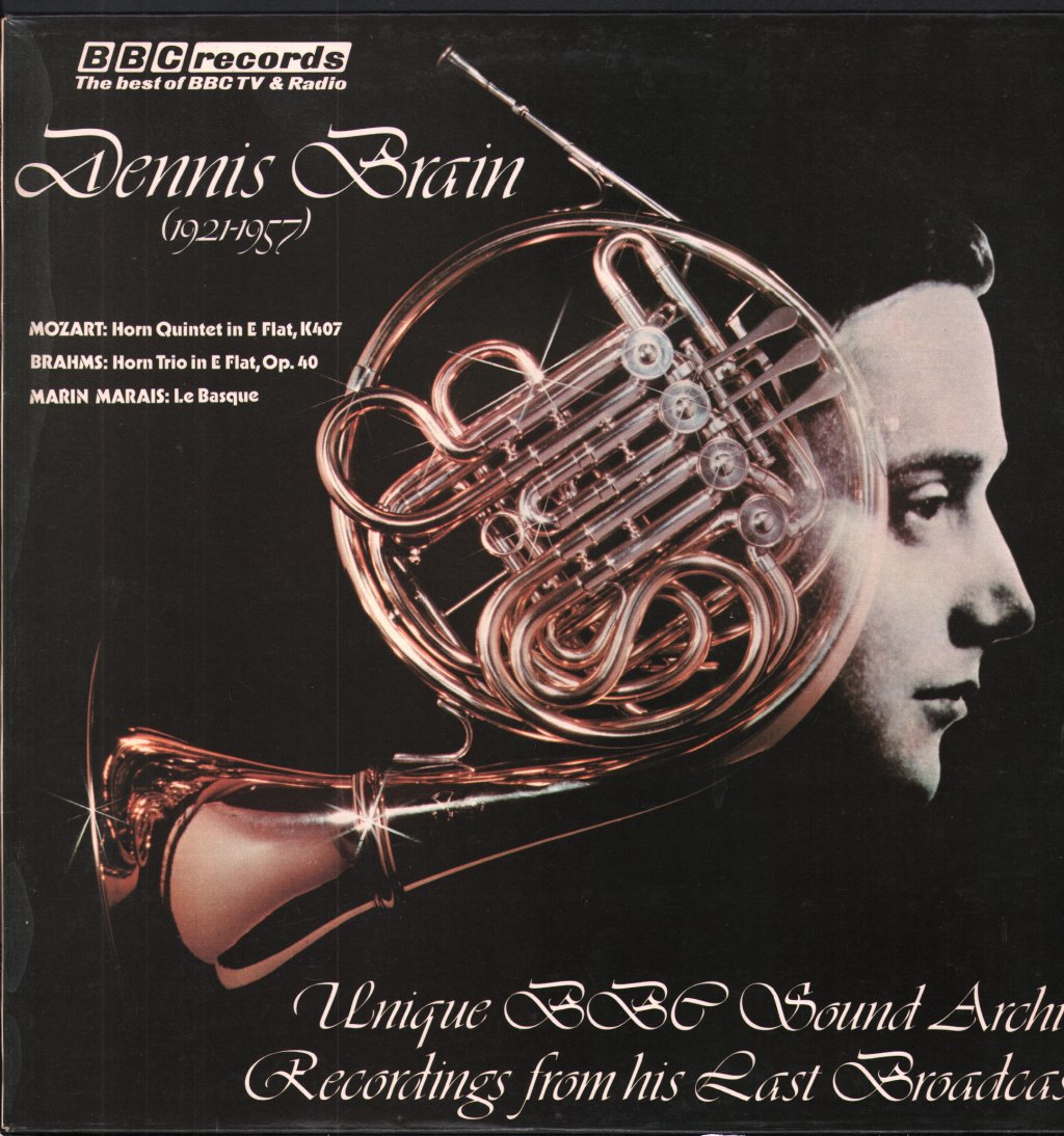 Dennis Brain - Unique BBC Sound Archive Recordings From His Last Broadcasts - Lp