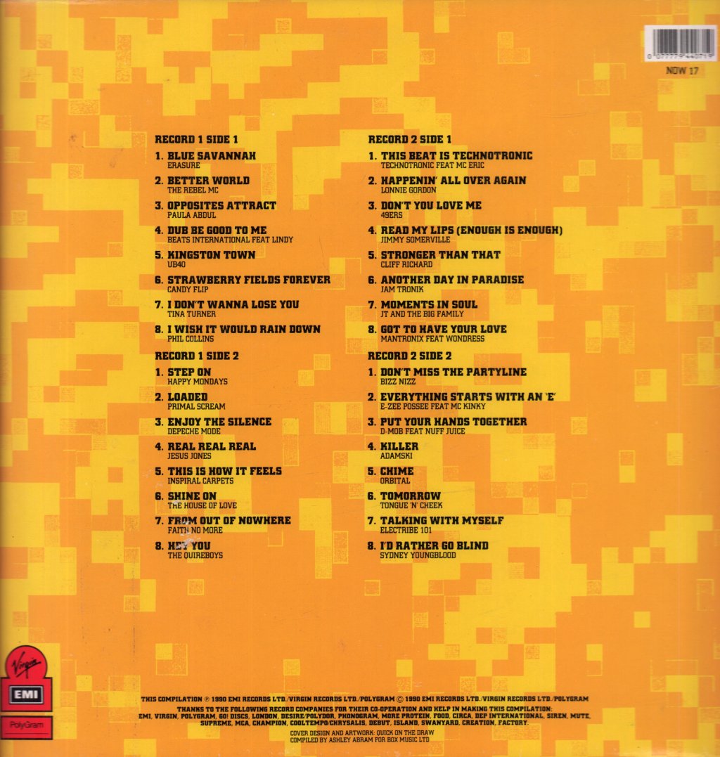 Various Artists - Now Thats What I Call Music 17 - Double Lp