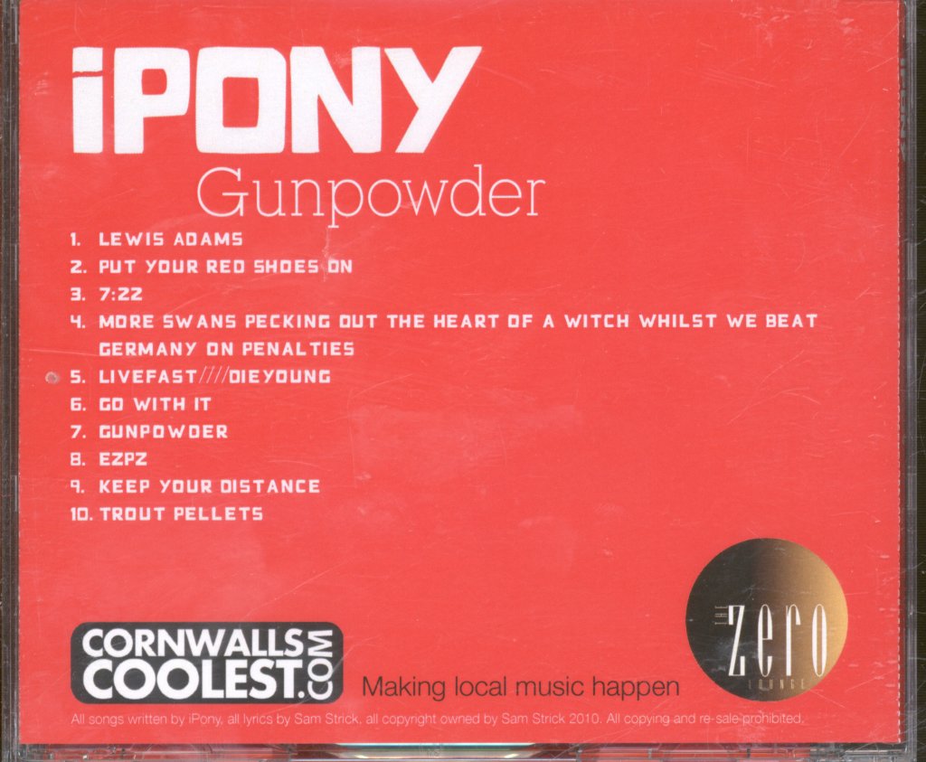 IPONY - Gunpowder - Cd