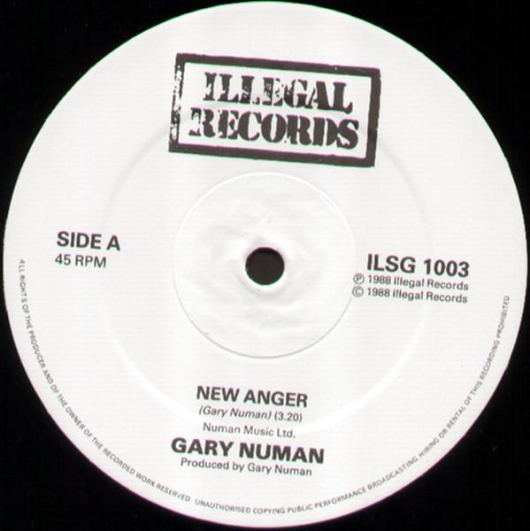 Gary Numan - New Anger - 12 Inch