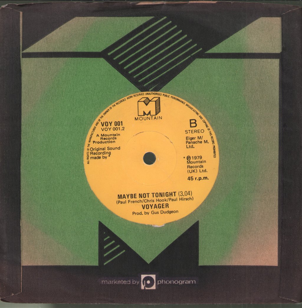 Voyager(80'S Band) - Halfway Hotel - 7 Inch