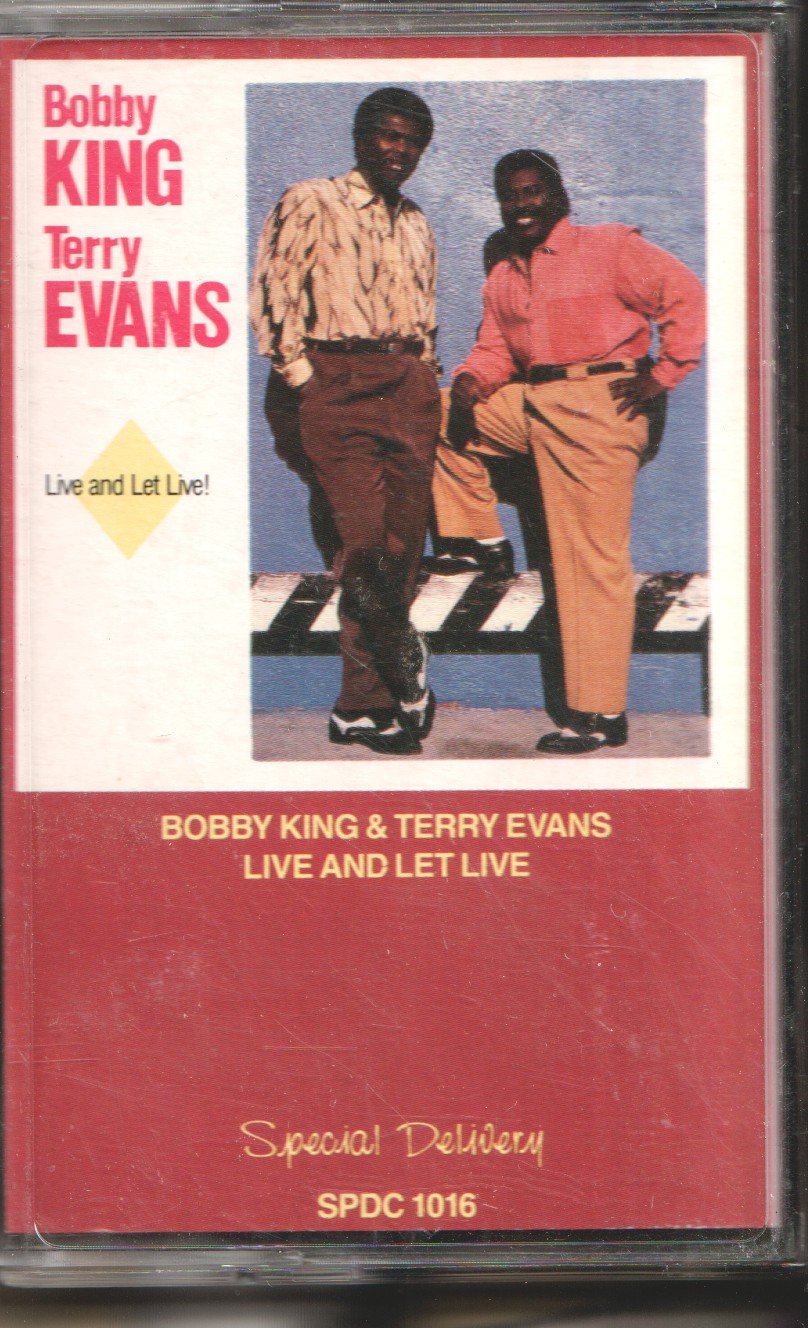 Bobby King And Terry Evans - Live And Let Live! - Cassette