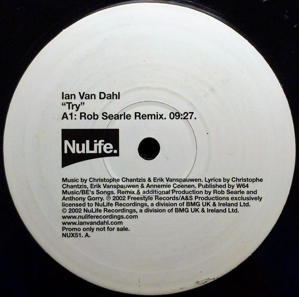 Ian Van Dahl - Try - 12 Inch