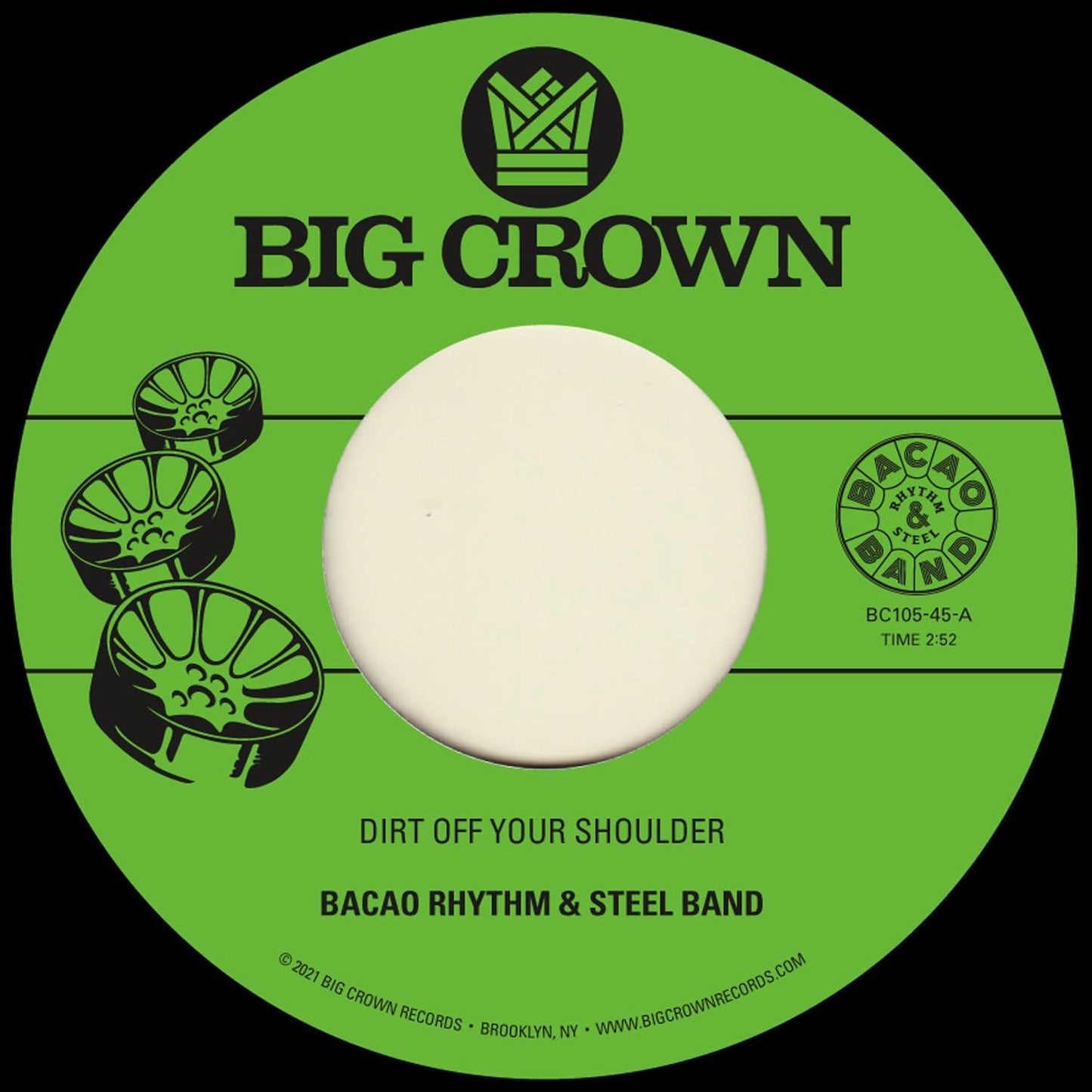 Bacao Rhythm And Steel Band - Dirt Off Your Shoulder - 7 Inch