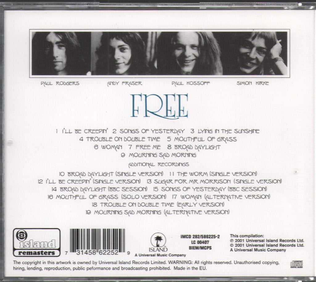 Free - Free - Cd