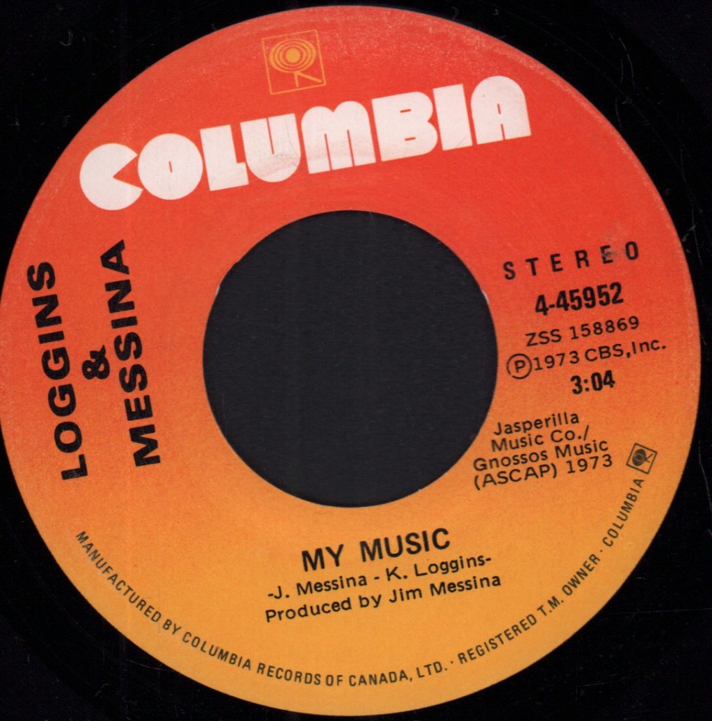 Loggins And Messina - My Music - 7 Inch