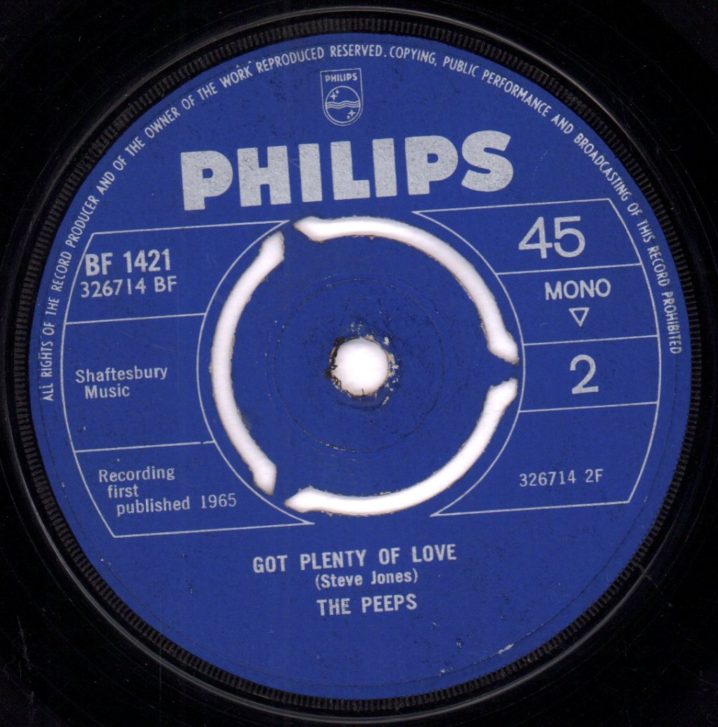 Peeps - Now Is The Time - 7 Inch