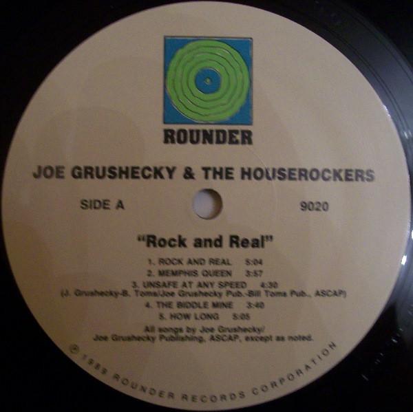 Joe Grushecky And The House Rockers - Rock And Real - Lp