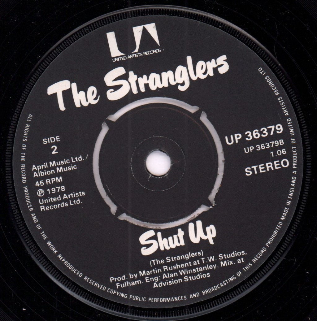 Stranglers - Nice N Sleazy - 7 Inch