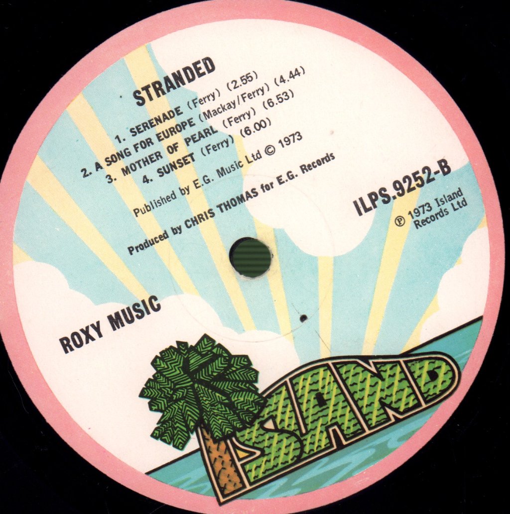 Roxy Music - Stranded - Lp