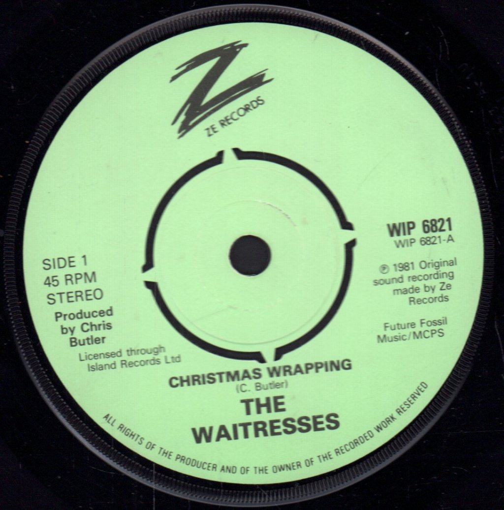 Waitresses - Christmas Wrapping - 7 Inch