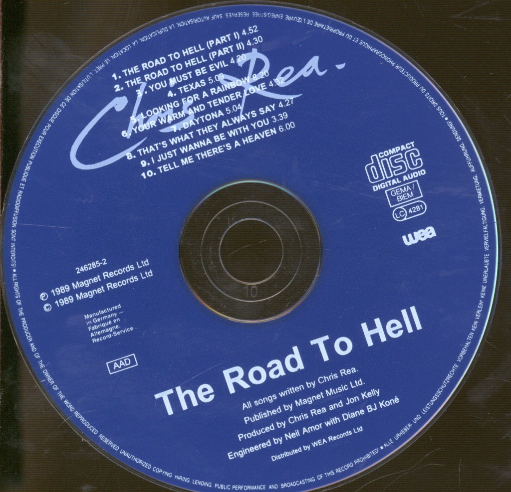 Chris Rea - Road To Hell - Cd