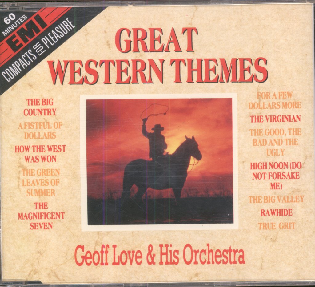 Geoff Love & His Orchestra - Great Western Themes - Cd