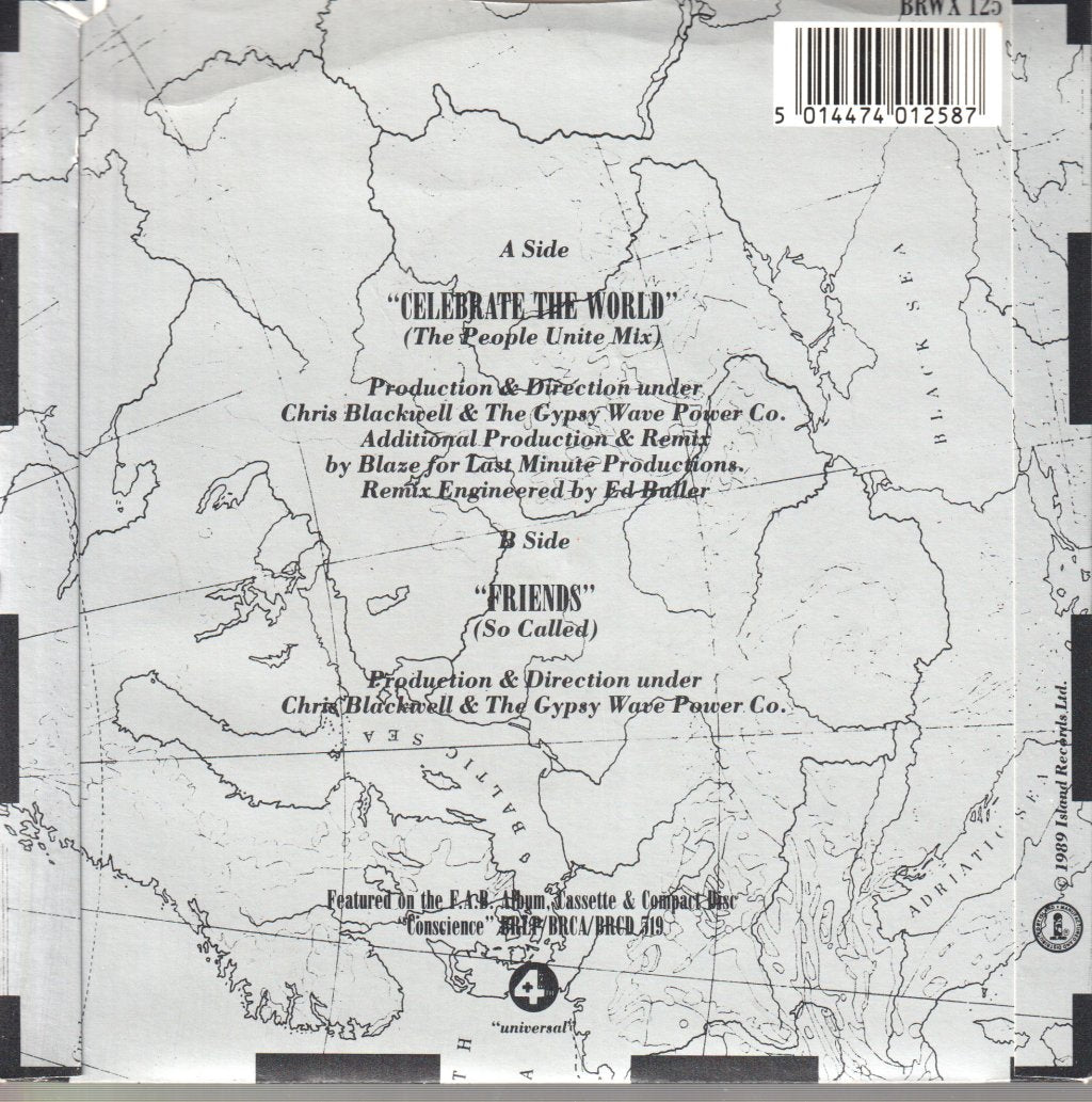Womack And Womack - Celebrate The World - 7 Inch