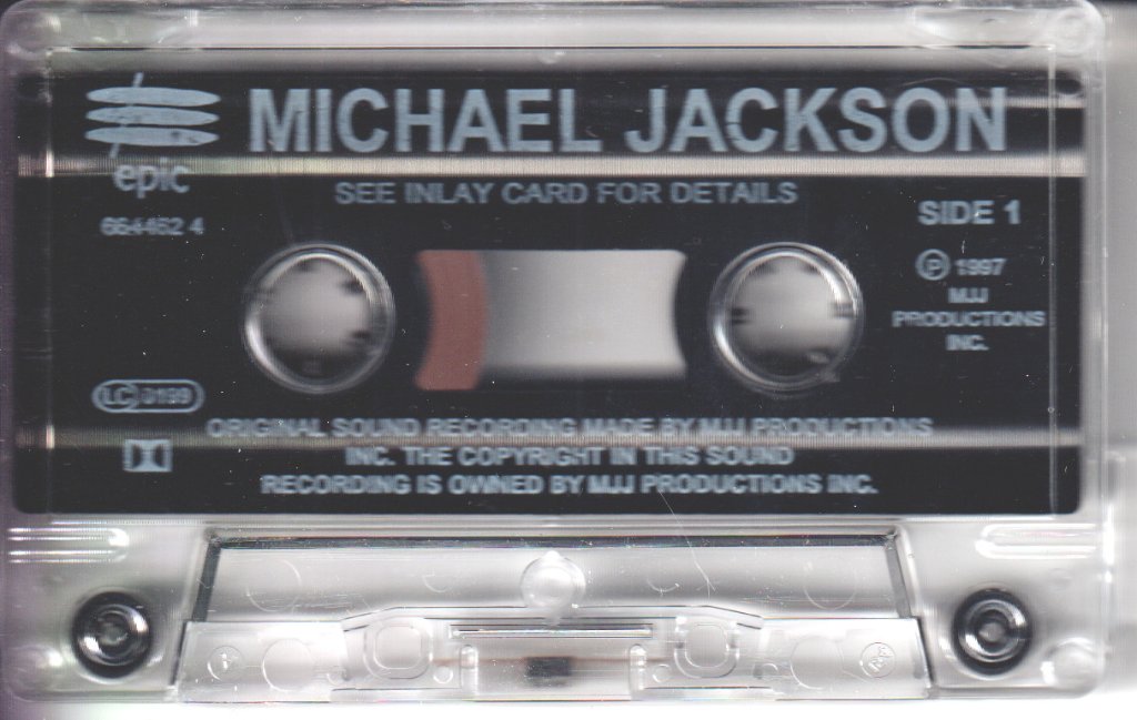 Michael Jackson - Blood On The Dance Floor - Cassette