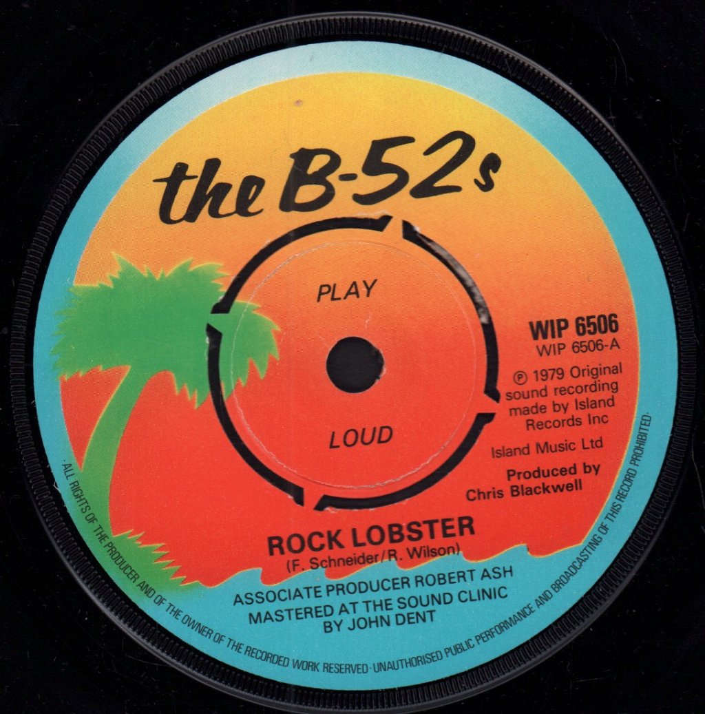 B-52's - Rock Lobster - 7 Inch