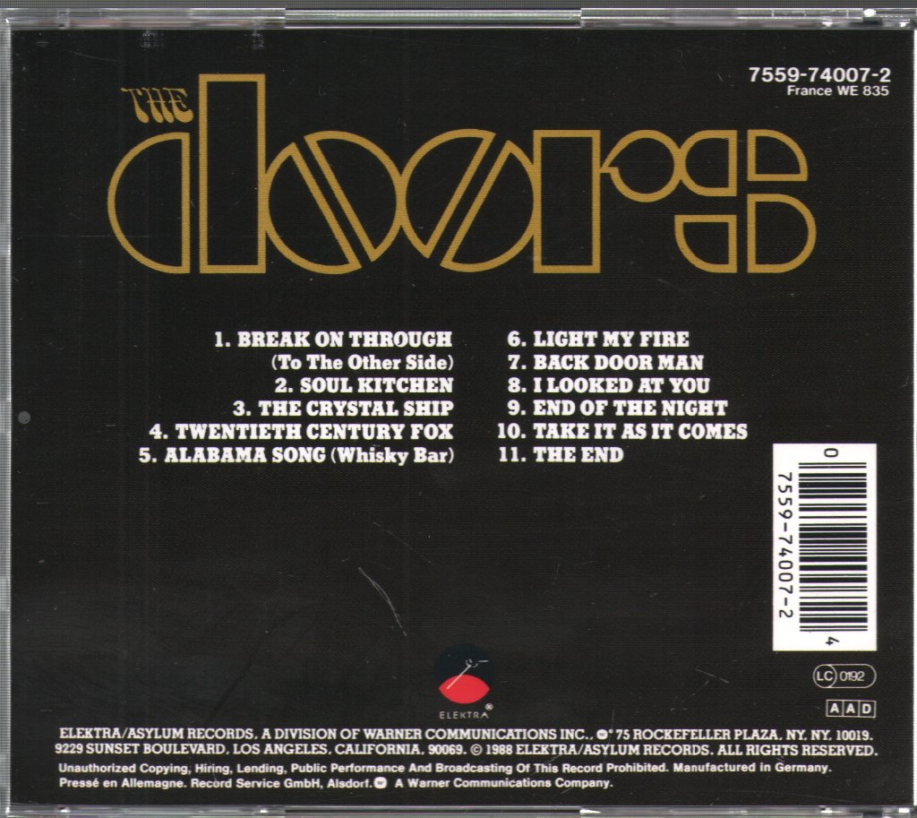 Doors - Doors - Cd