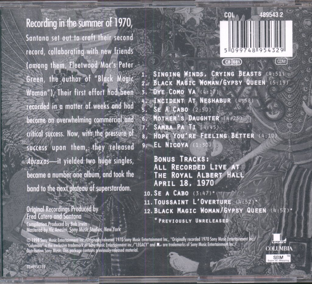 Santana - Abraxas - Cd
