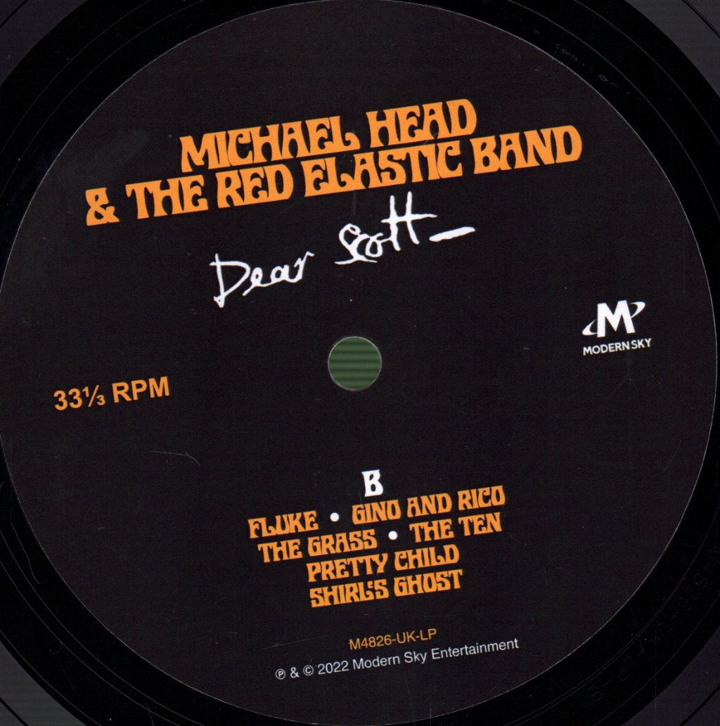 Michael Head & The Red Elastic Band - Dear Scott - Lp