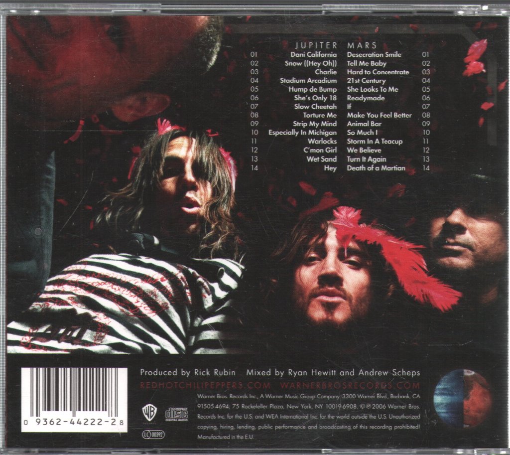 Red Hot Chili Peppers - Stadium Arcadium - Double Cd