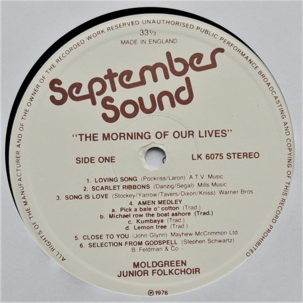 Moldgreen Junior Folk Choir - Morning Of Our Lives - Lp