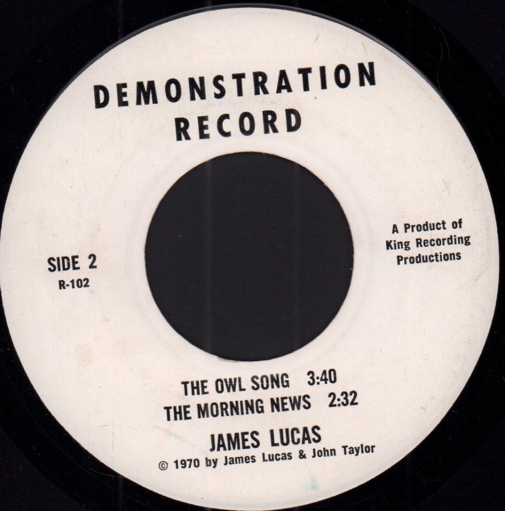 james lucas - ghost - 7 Inch