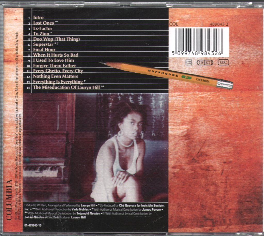 Lauryn Hill - Miseducation Of - Cd