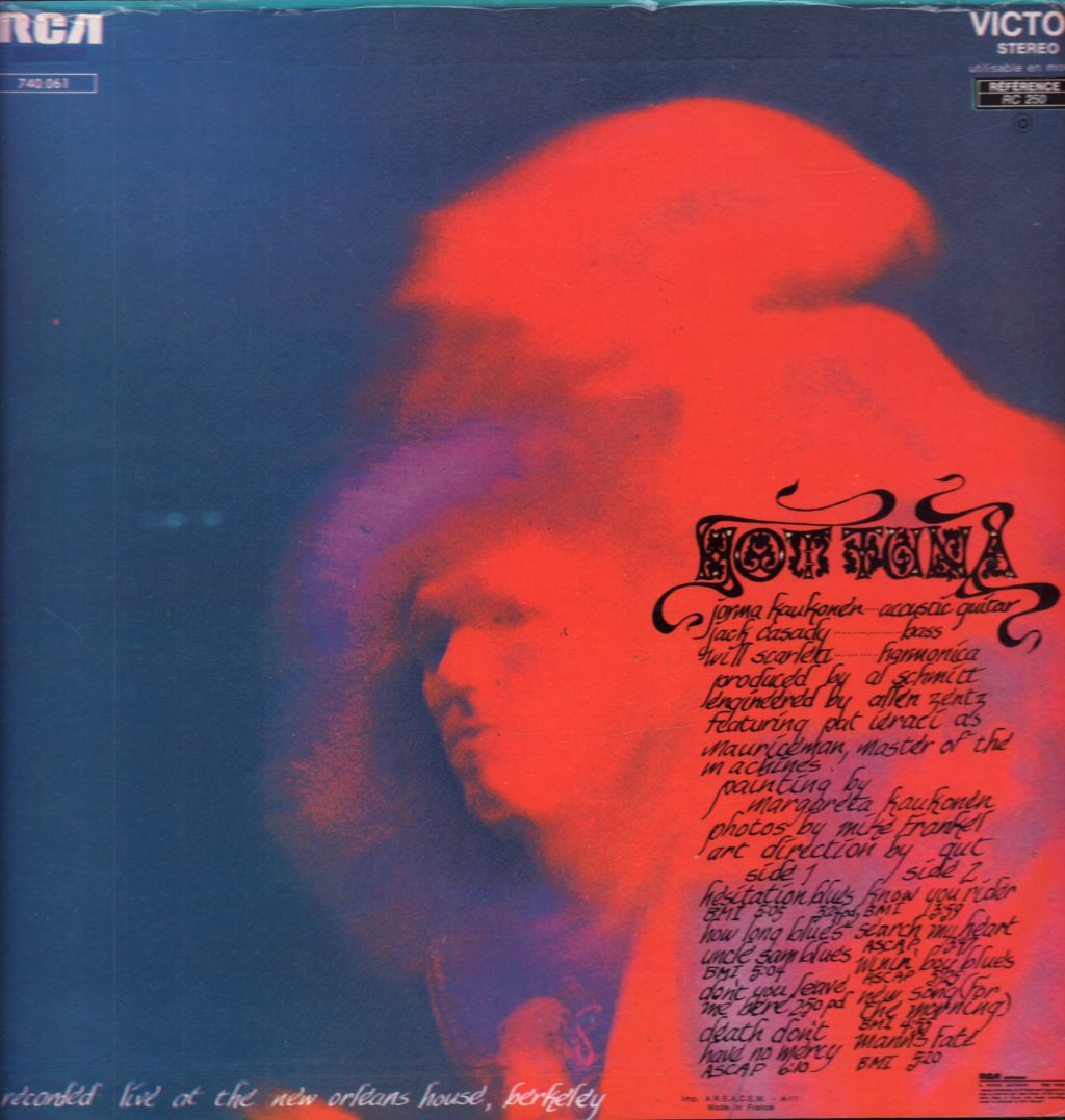 Hot Tuna - Hot Tuna - Lp