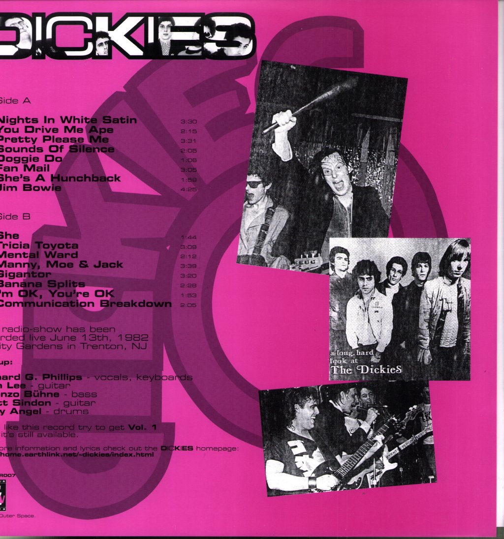 Dickies - Dickies Archives Vol. 2 - Lp